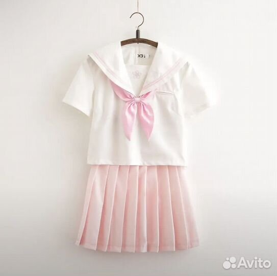 Японская школьная форма розовая
