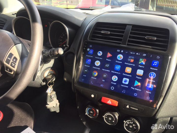 Переходная рамка Mitsubishi ASX (10 дюймов)