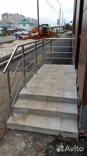 Перила из нержавеющей стали