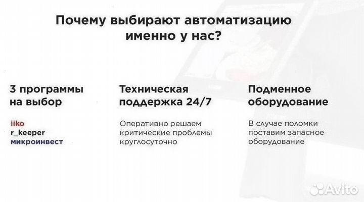 Айка iiko r keeper 7 оборудование для кафе