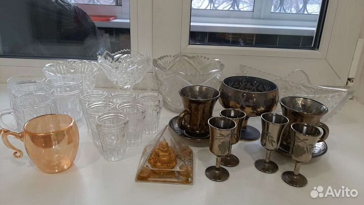 Хрусталь. стекло. новые