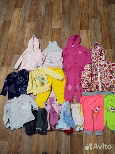 Вещи пакетом на девочку 80 86