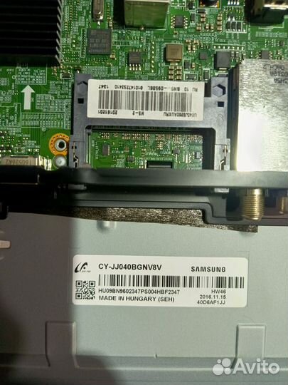 Материнская плата на телевизор samsung