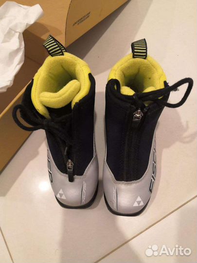 Лыжные ботинки fischer xj sprint silver