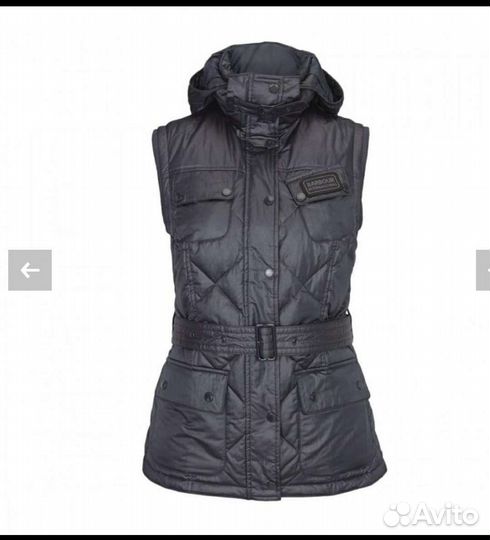 Жилет пуховой жен Barbour Nation Down Gilet Black