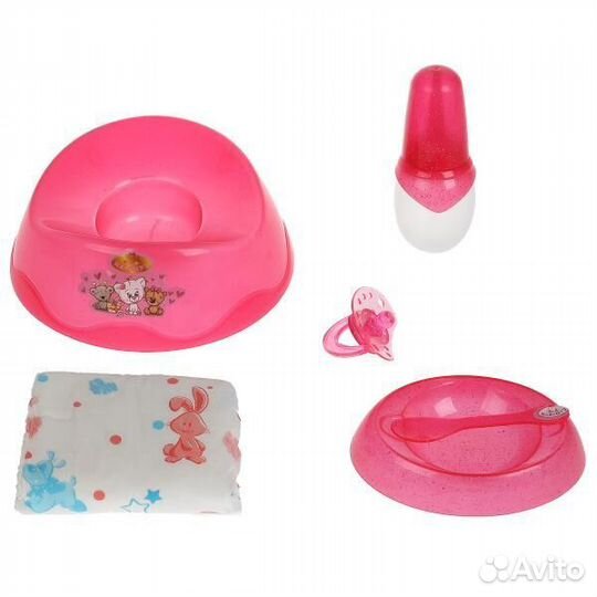 Пупс Карапуз Катюша функциональный пьет, писает, п