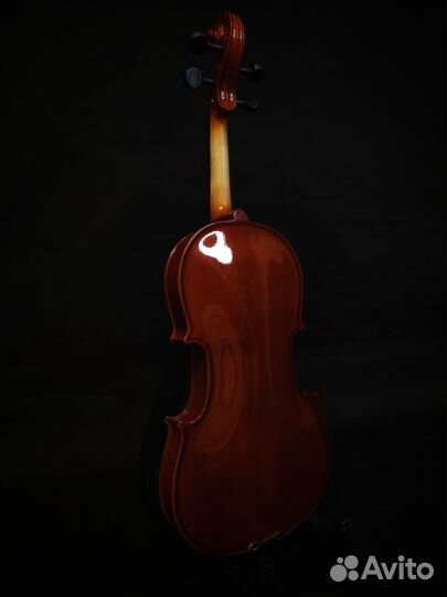 Скрипка из массива для начинающих 4/4 3/4 + мостик