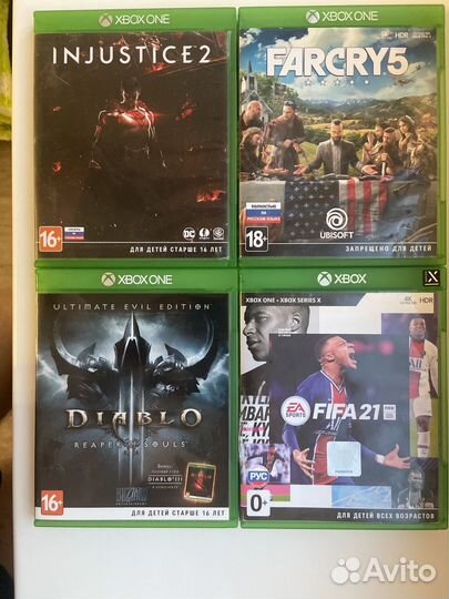Игра для xbox one series diablo, injustice2