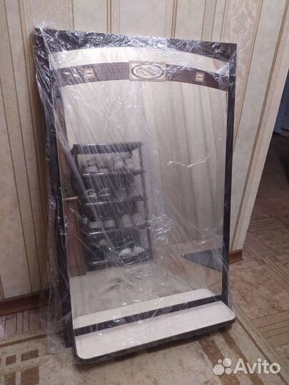 Зеркало венге дуб молочный