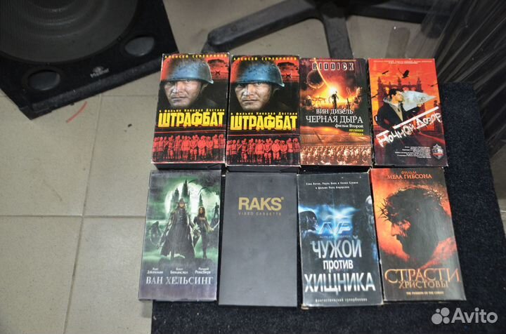 Видеокассеты фирменные (VHS) 10шт