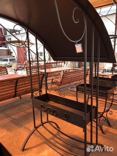 Мангал с крышей (мк 056)