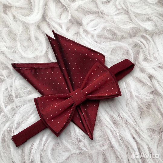 Галстук бабочка + платок паше