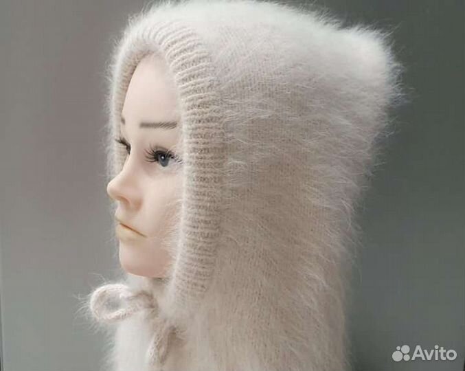 Капор вязаный