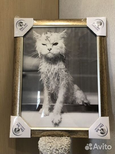 Репродукция/картина/рисунок в рамке. Новая