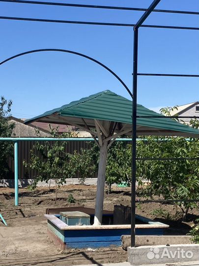 Песочница с грибком