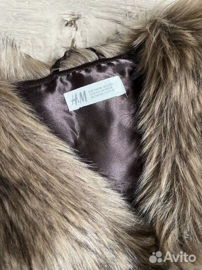 Меховая жилетка для девочки Н&М