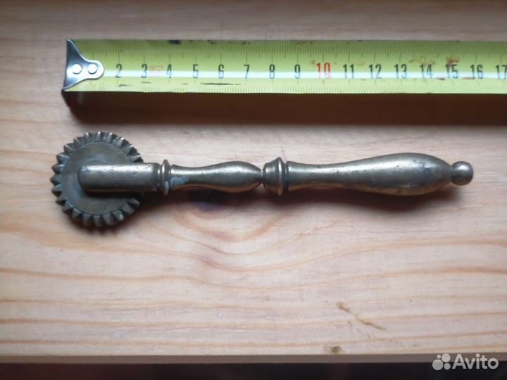 Тесторезка старинная для коллекции