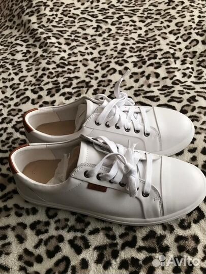 Кеды женские Ecco soft 7W белые новые 38