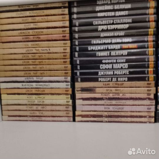 Двд коллекция по актёрам