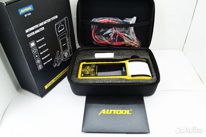 Тестер автомобильных акб Autool BT-760