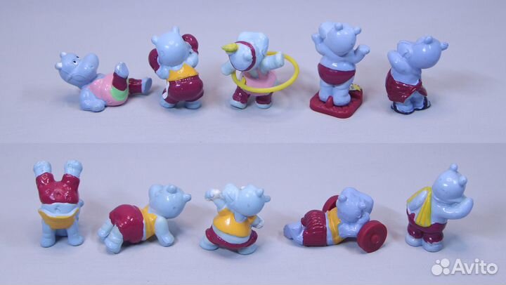 Бегемотики спортивные / Фитнес 1990-93 гг. Киндер