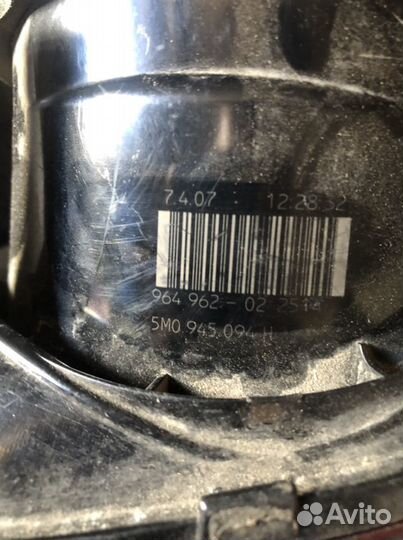 Фонарь задний vw golf