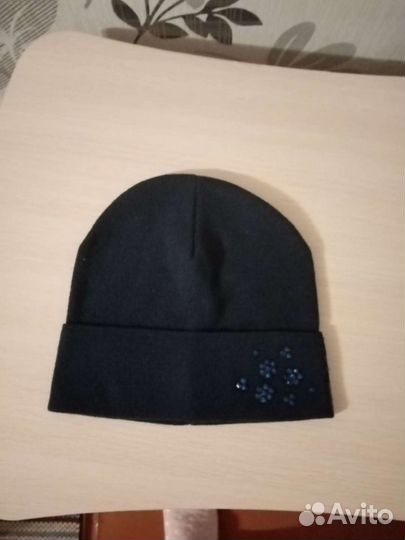 Шапка женская шерсть-акрил