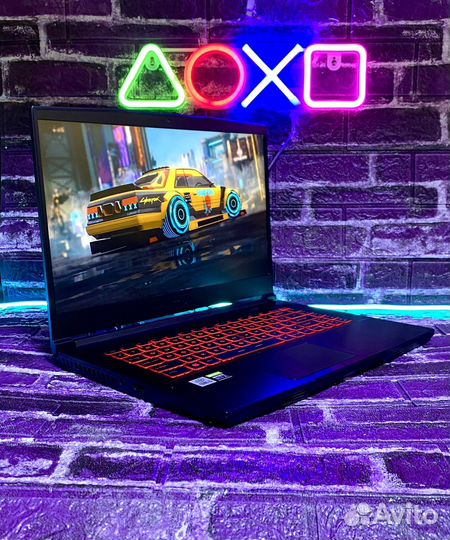 Игровой ноутбук MSI rtx 3060
