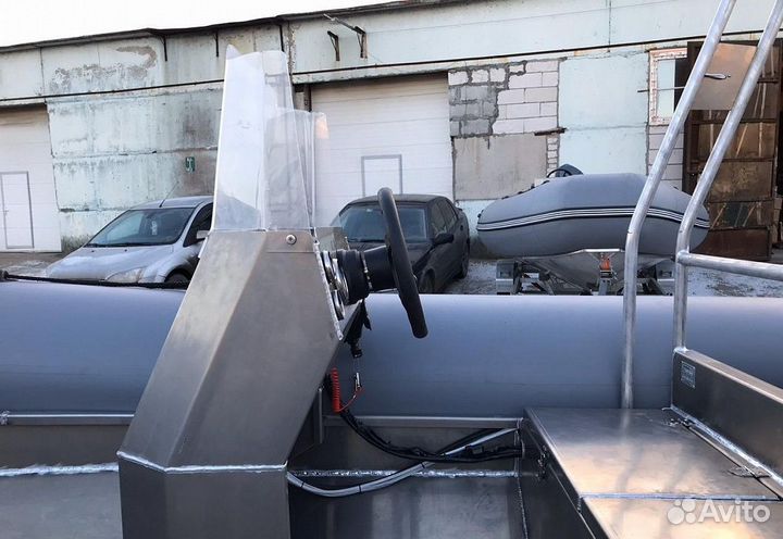 Лодка риб профмарин рм 450 RIB с алюминиевым