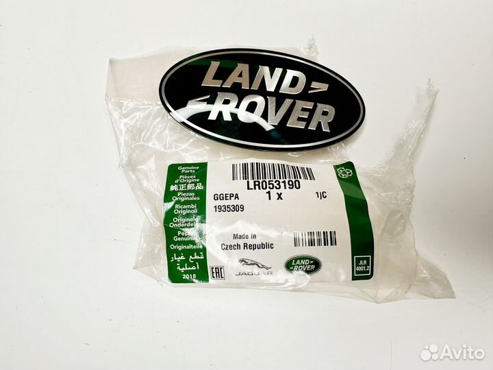 Эмблема land rover оригинал