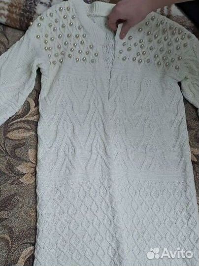 Кардиган женский 46 вязаный