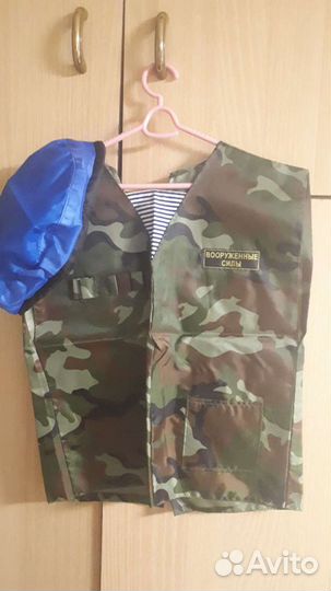 Военный костюм детский