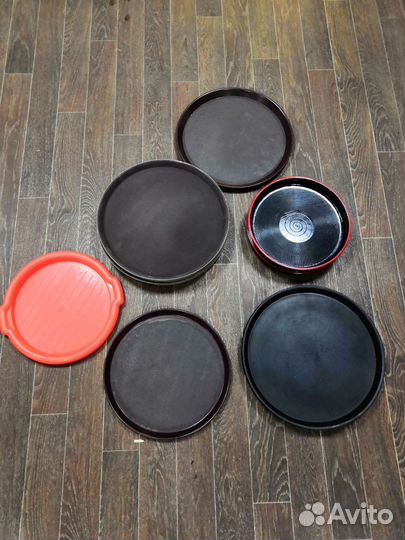 Поднос круглый, квадратный