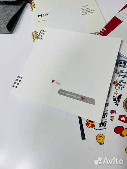 Фотоальбом для фотокарточек универсальный 