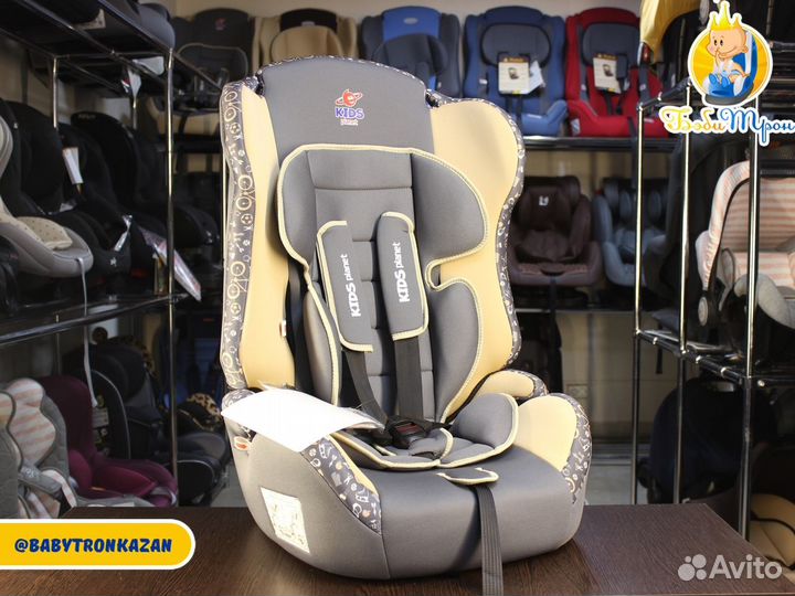 Автокресло kids planet sputnik гр.I/II/III 9-36 кг