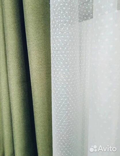 Шторы блэкаут рогожка