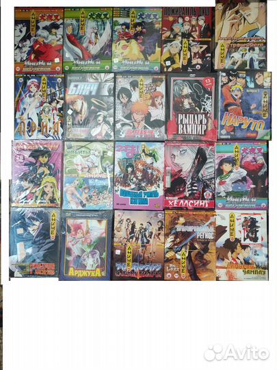 Продам DVD диски с Аниме