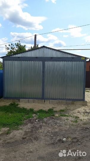 Гараж -пенал оцинкованный