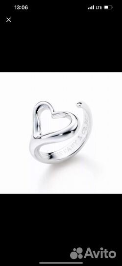 Кольцо серебро 925