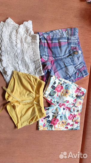 Вещи (шорты) на девочку 92размер