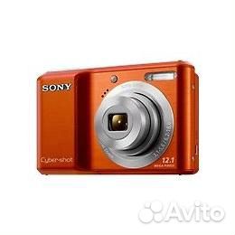 Sony Cyber-shot оранжевый