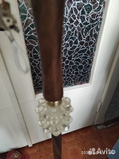 Торшер напольный с абажуром СССР