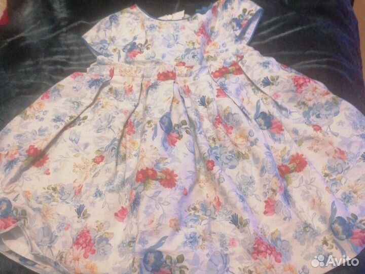 Детские вещи для девочки пакетом 74 80