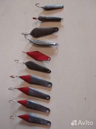 Блёсны времён СССР для разных видов рыб