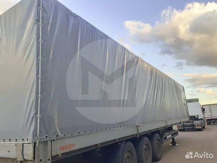 Тент на полуприцеп из толстого пвх