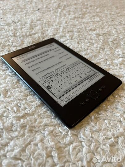 Электронная книга Amazon Kindle 4