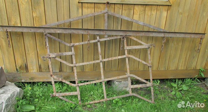 Сцепка на 3 бороны и борона