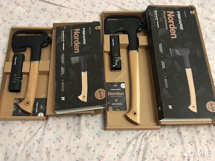 Топор для туриста fiskars и другие