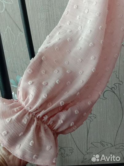 Блузка с рюшами нарядная New Look 46 размер