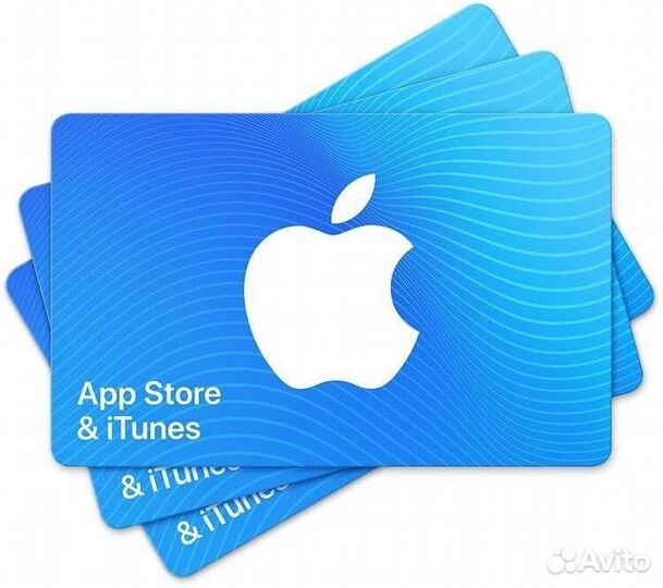 Подарочная карта Apple ID App Store iTunes iCloud